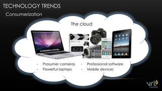The cloudTechnology TrendsConsumerizationProsumer cameras