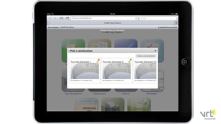 OverviewEnablingFile-basedWorkflowsNew Challenges in File-basedProductionCHAMP PlatformArchitecture & ChallengesUse Case Tournée GénéraleFuture of File-basedProductionConclusion19