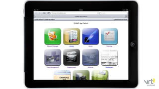 Champ PlatformArchitecture & ChallengesFit-for-purpose webappsStory-centric data modelNew production formatsIntegrateexistingsolutionsMedia workflowsin the cloudSecurity & rightsmgmtPicture ServicesAsset MgmtDocument MgmtTVCHAMP PlatformInteractiveWebStory-centric dataSocialMobileResearchVideo…Interactivity ScriptScriptCall SheetEditingUser-centric approach: validationfor different use casesStorage Services20