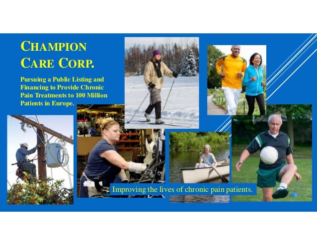 Champion Care Corp Overview Champion Care Corp Overview