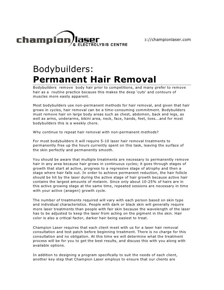 Champion Laser & Electrolysis Centre