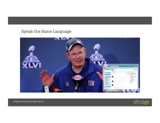Client: [ifridge]	

Project: [ifridge Corporate]	

Project Lead: [Daniel Kraft]	




             Speak the Same Language




                                                     Salesforce.com
                                                       screen shot	



 © ifridge & Company, 2012. All Rights Reserved	

 