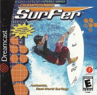 Championship surfer mattel electronics dreamcast ntsc