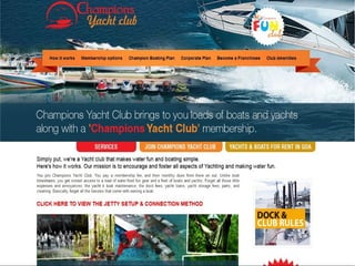Champions yacht club ppt