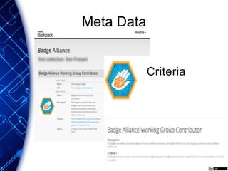 Meta Data
Criteria
 