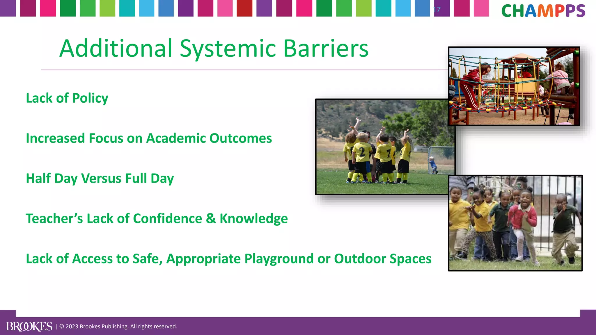 Children In Action Motor Program For Preschoolers CHAMPPS PPT