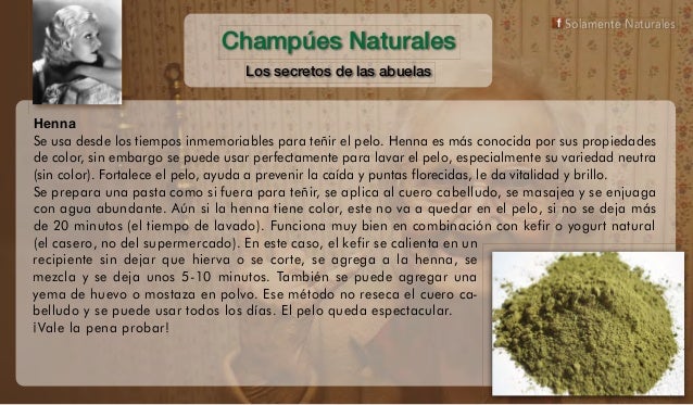 Las máscaras para los cabellos a las canas