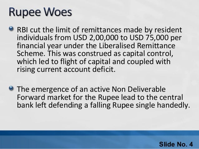 Rbi forex remittance limit