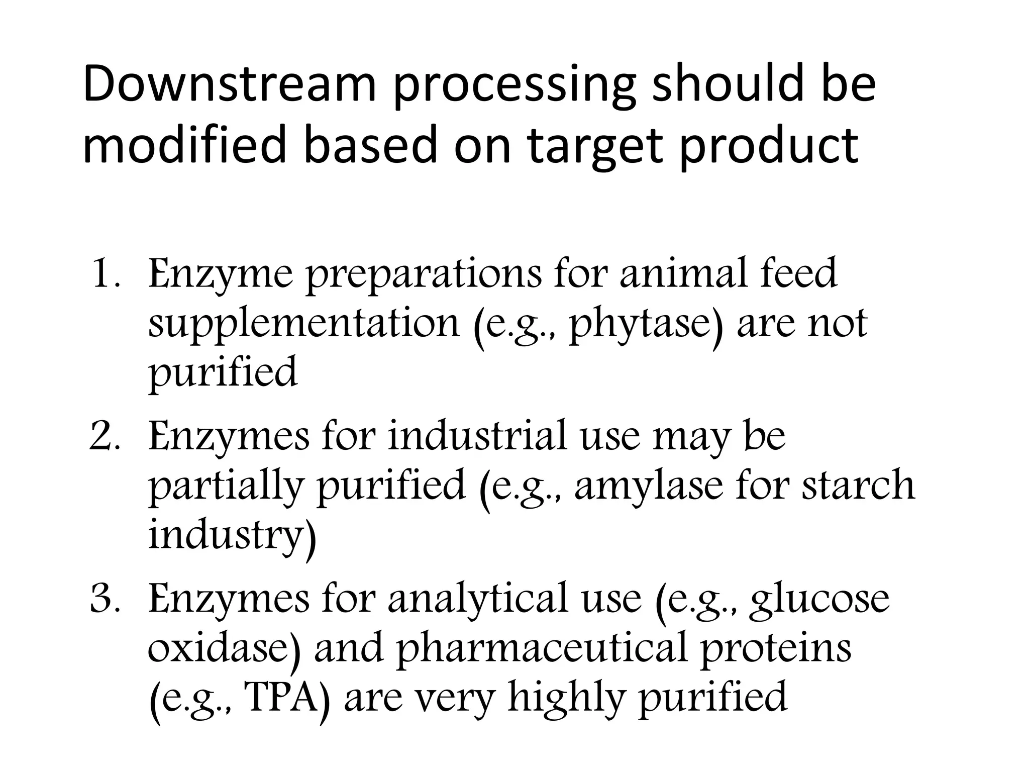 Down Stream Processing | PPTX