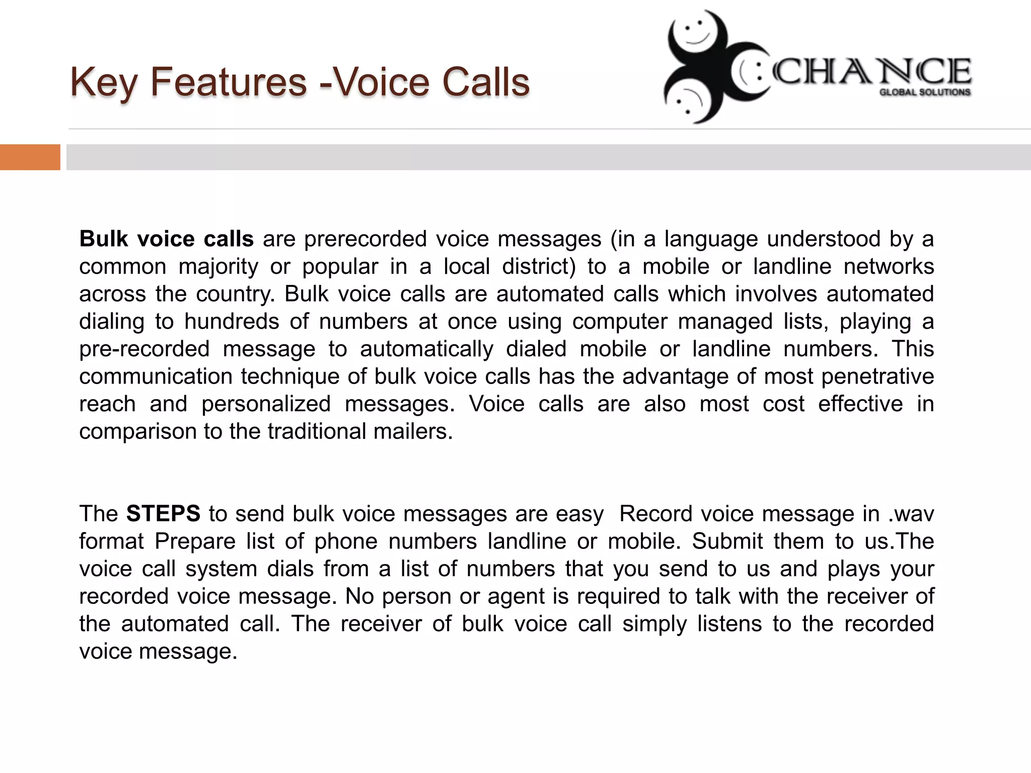 Voice Calls 