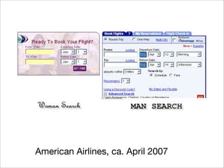 American Airlines, ca. April 2007
 