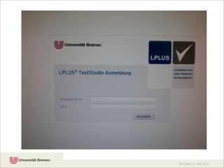 Chancen Fallstricke E Assessment