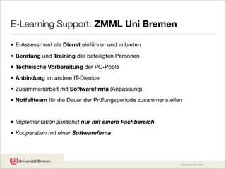 Chancen Fallstricke E Assessment