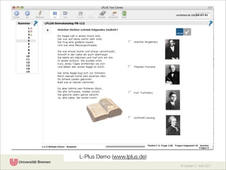 Chancen Fallstricke E Assessment