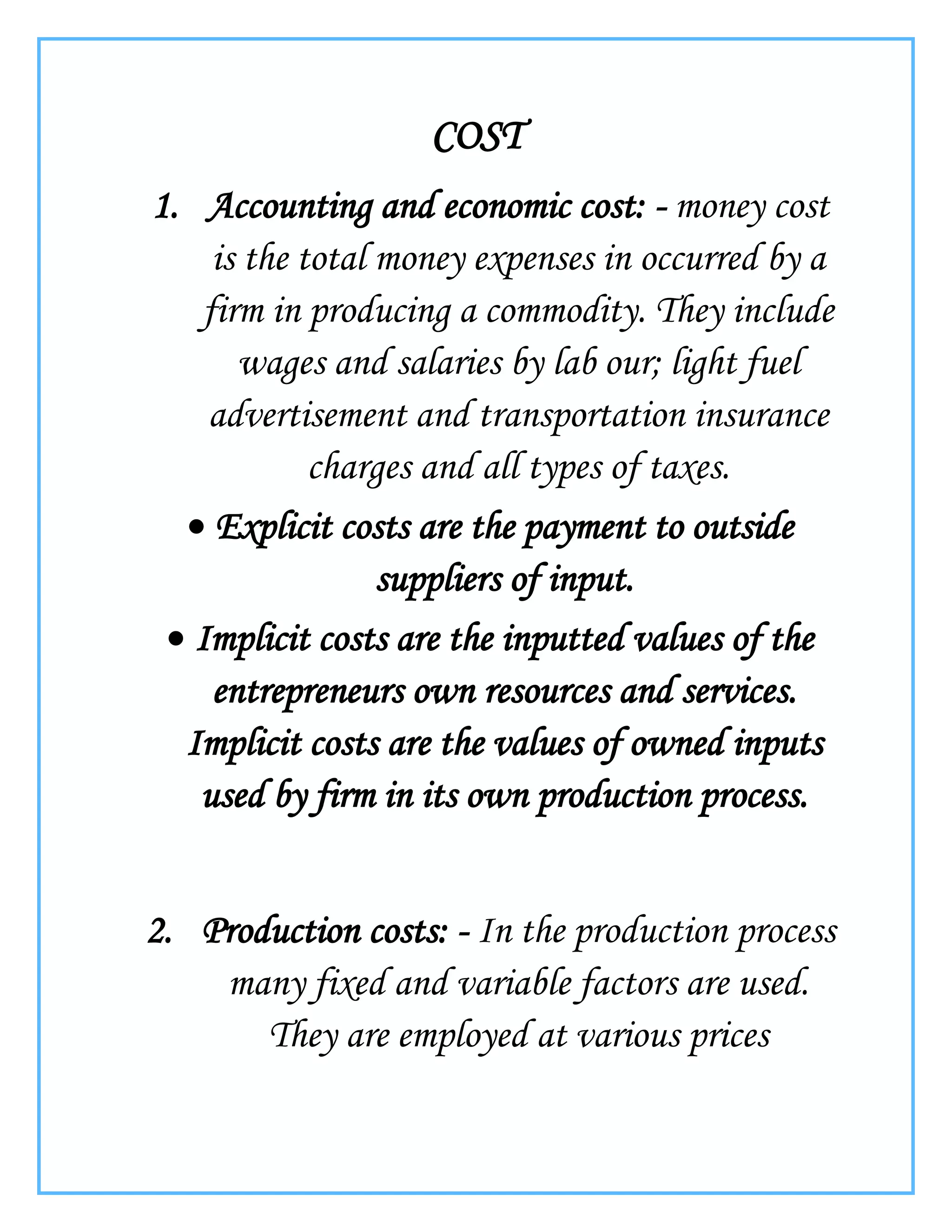 MICRO ECONOMICS | PDF