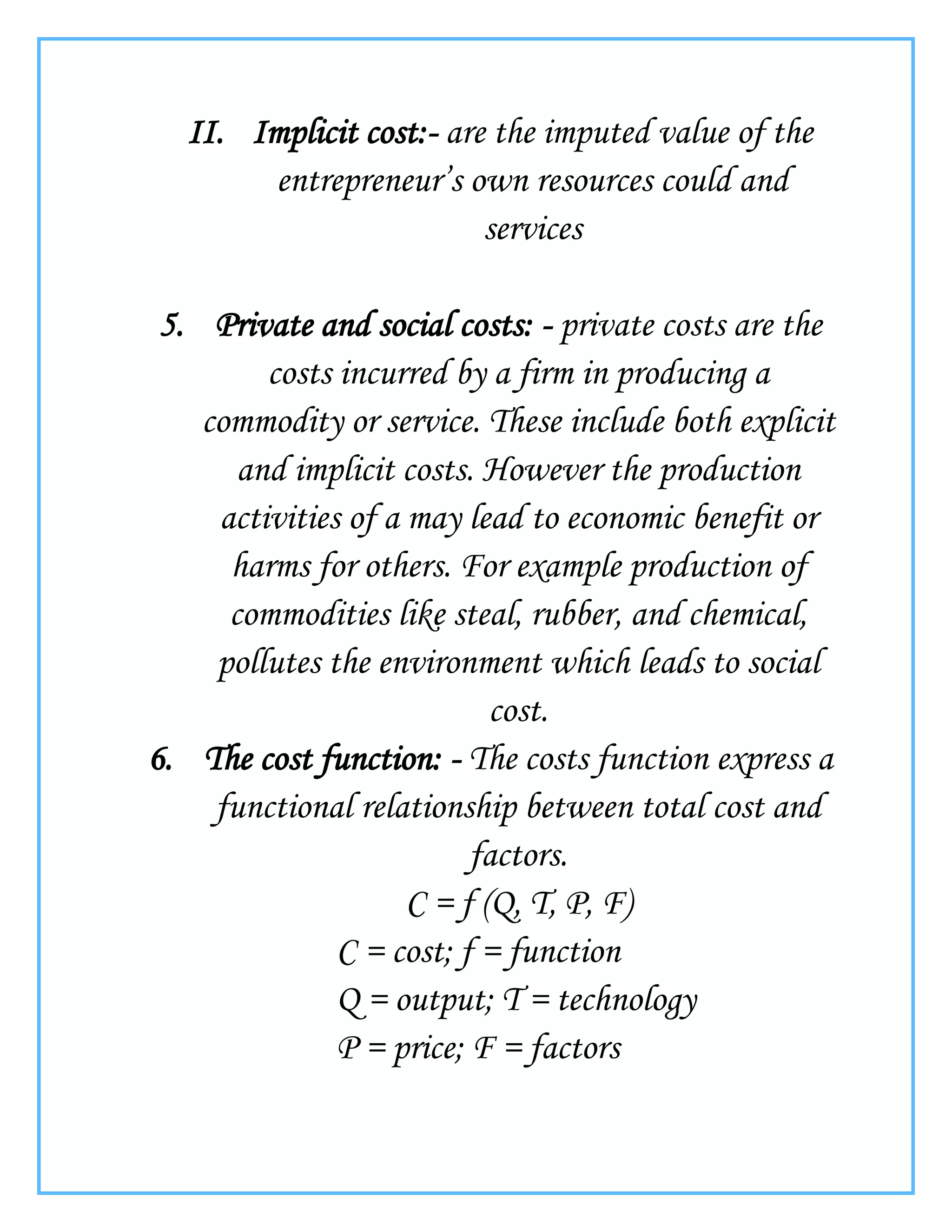 MICRO ECONOMICS | PDF