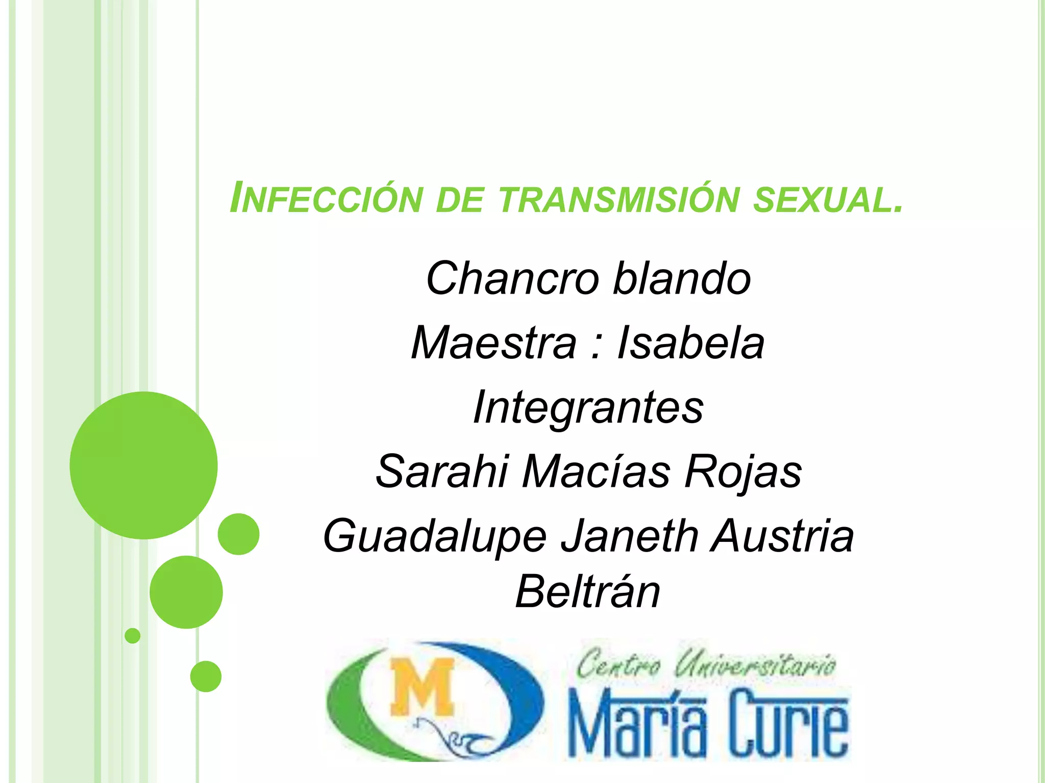 Chancro blando | PPT