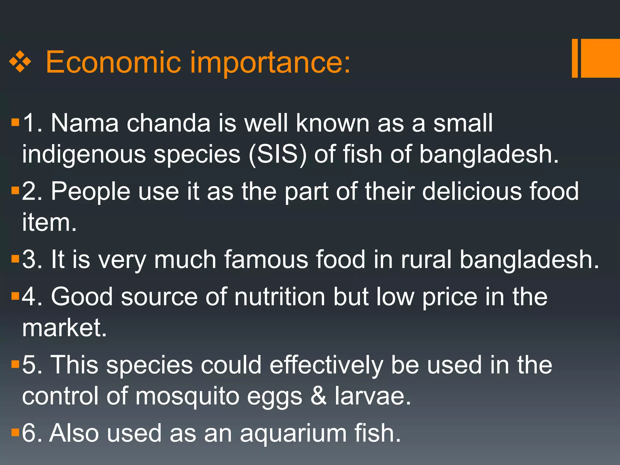 Chanda fish(chanda nama) | PPTX