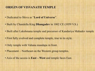 Khajuraho Temple Architecture