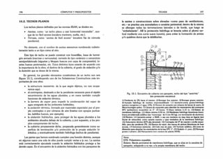 196 CÓMPUTOS Y PRESUPUESTOS
10.2. TECHOS PLANOS
Los techos planos definidos por las normas IRAM, se dividen en:
• Azotea, como ‘un techo plano y casi horizontal transitable”, aun­
que de no fácil acceso (escalera marinera, suelta, etc.).
• Terraza, como "azotea de fácil acceso” (escalera fija de cómoda
pendiente).
No obstante, con el nombre de azotea estaremos nombrando indistin­
tamente tanto a un tipo como al otro.
Este tipo de techo se puede construir con bovedillas, losas de hormi­
gón armado (macizas o nervuradas). nervado de tipo cerámico o cementicio
semiprefabricado (viguetas y bloques huecos con capa de compresión), lo­
setas huecas pretensadas, etc. Estos distintos tipos estarán de acuerdo con
la importancia de la obra, el destino de la cubierta, el grado de aislación y/o
la duración que se desee de la misma.
En general, los grandes elementos constitutivos de un techo son seis
(figura 10.1), constituyendo uno de los Subsistemas Constructivos más im­
portantes de una obra:
• la estructura resistente, de la que según dijimos, no nos ocupa­
remos aquí;
• el contrapiso, destinado a dar la pendiente necesaria para el rápido
escurrimiento de las aguas pluviales; y en casos también cumplir
funciones de aislación térmica;
• la barrera de vapor para impedir la condensación del vapor de
agua emigrado de los ambientes habitables;
• la aislación térmica, formada por materiales especiales por el pro­
pio contrapiso o por cámaras de aire (losetas con apoyos puntua­
les, ladrillos huecos, por ejemplo);
• la aislación hidráulica, para proteger de las aguas pluviales a los
ambientes situados debajo de la cubierta; y por supuesto, a los pro­
pios componentes del techo;
• la cubierta propiamente dicha, preparada generalmente como su­
perficie de terminación y/o protección de la propia aislación hi­
dráulica; y eventualmente también hidrófuga (techos de pendiente).
Las partes que hemos nombrado cumplen una función distinta, aunque
en algunos casos una sola de ellas puede cumplir varias a la vez. La azotea
está correctamente ejecutada cuando la aislación hidráulica protege a las
<^emás capas. En el encuentro de la aislación hidráulica con los parapetos de
TECHOS 197
la azotea o construcciones sobre elevadas -como paso de ventilaciones,
etc.- se practica una acanaladura o canaleta perimetral; dentro de la misma
se albergan todas las terminaciones laterales o de borde, que luego se
“embabetarán”. Allí la protección hidrófuga se levanta sobre el plomo ver­
tical mediante una curva suave (caveto), para evitar la formación de aristas
y/o quiebres duros que la debilitarían.
Fig. 10.1. Encuentro de cubierta con parapeto, techo del tipo “semi-frío"
(sin protección mecánica).
1) Pendiente de 5% hacia el interior; 2) Revoque fino exterior; 3) Revoque grueso exterior:
4) Azotado hidrófugo de mortero impermeabilizado 1:3 (cemento:arena gruesa:hidrófugo
químico inorgánico c/r agua 10%). 5.) Mortero de cemento con refuerzo de barras de acero; 6)
Micro-hormigón pobre; 7) Cámara de expansión para absorber los movimientos del contrapiso
EPC (poliestireno expandido) de 2”: 8) Caveto; 9) Altura mínima 0,10 m; 10) Babeta de
membrana hidrófuga; 11) Altura mínima 0.50 m: 12) Membrana hidrófuga bituminosa (mem­
brana pre-elaborada asfáltica tipo “monocapa de 4 mm (40 kg), con terminación de aluminio);
13) Mortero 1:4 (cemento;arena) o MAR; o sea con morteros no muy ricos en ligante (por
fisuras de retracción), como carpeta soporte y capa niveladora de la membrana hidrófuga;
14) Aislamiento térmico (EPS alta densidad): 15) Contrapiso de H° de cascote o arcilla expan­
dida. para dar pendiente 2%. 16) Barrera de vapor, dos manos de pintura bituminosa de base
acuosa; 17) Estructura resistente; 18) Cielo raso de yeso; 19) Techado asfáltico; 20) Junta de
dilatación para absorber los movimientos de la losa EPC 1": 21) Enduido de yeso: 22) Revoque
grueso o jaharro; 23) Mampostería (con mortero de asiento MHR).
Nota:
EPS: Poliestireno expadido.
Babeta: B anda perimetral de m em brana hidrófuga, que se aloja en la canaleta de
parapeto, solapando a su vez. a la propia m em brana del techo.
 