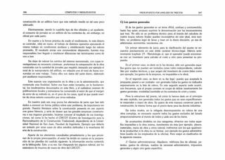 346 CÓMPUTOS Y PRESUPUESTOS
construcción de un edificio hace que este método resulte en tal caso poco
adecuado.
Efectivamente, siendo la cuadrilla tipo de dos oficiales y un ayudante,
el consumo de jornales en un edificio de los corrientes da, sin embargo, un
oficial por cada peón.
En cuanto a la forma práctica de medir el rendimiento, lo más directo
es controlar, reloj en mano, el trabajo de distintos operarios ejecutando el
mismo trabajo en condiciones similares y estableciendo luego los valores
promedio. El resultado arroja una sorprendente dispersión; fuentes muy
responsables han llegado a establecer diferencias tan terminantes como de
uno a tres.
Sin dejar de valorar los méritos del sistema mencionado, con cuyas in­
vestigaciones es necesario continuar, preferimos la comparación de la obra
construida con la cantidad de jornales que requirió; tomando por ejemplo el
total de la mampostería del edificio, en relación con el total de horas con­
sumidas en este trabajo. Todos ellos son datos del parte diario, elaborado
por auxiliares responsables.
Esto supone una organización en la obra y en la administración, que
contemple esta finalidad. Sobre esa base están tomados, en lo fundamen­
tal, los rendimientos denunciados en este libro, y el cuidadoso examen de
publicaciones locales y extranjeras ha convencido al autor de que el margen
de error de su método es, en el peor de los casos, igual al que puede resul­
tar de otros valores conocidos por otros métodos.
En nuestro país son muy pocos los elementos de juicio que han sido
dados a conocer en forma pública sobre este problema, de importancia tan
grande. Nuestra literatura sobre la construcción presenta en ese aspecto
una grave falencia, y sería de desear que las grandes empresas constructo­
ras o sus órganos gremiales, hicieran conocer el resultado de sus investiga­
ciones, tal como lo ha hecho el C1RCOT (Centro de Investigación para la
Racionalización de la Construcción Tradicional), dependiente de la Univer­
sidad Nacional de San Juan, Facultad de Ingeniería. Ejemplo que debería
ser imitado por otras casas de altos estudios dedicadas a la enseñanza del
arte de la construcción.
Aparte de los elementos consultados privadamente y los que provie­
nen de la propia preocupación, el autor ha tenido en cuenta en la prepara­
ción de las planillas del capítulo siguiente, la información escrita contenida
en la bibliografía. Esto, a su vez. fue chequeado (en algunos rubros), por los
estándares de insumos de mano de obra del C1RCOT.
PRESUPUESTO POR ANÁLISIS DE PRECIOS 347
C) Los gastos generales
El de los gastos generales es un tema difícil, confuso y controvertido;
hasta hay quien propuso suprimir la denominación por los inconvenientes
que trae. No sólo es un problema técnico para el interés del calculista de
costos (cuyos valores finales quedan incompletos sin este plus), sino tam­
bién, un problema legal de llevar y traer en la diaria discusión, ya sea de
adicionales, economías, rescisiones, etc.
Un primer elemento de juicio para la clarificación del asunto se en­
cuentra precisamente en este doble carácter técnico-legal. Dijimos ante­
riormente (capítulo 19 -Metodología a). que el operador puede encontrar­
se con un inventario para calcular el costo y otro para presentar su pro­
puesta.
En el primer caso, es decir en la faz técnica, sólo son generales aque­
llos gastos que no puedan ser incluidos como rubro independiente, calcula­
bles por medios técnicos, y que surgen del inventario de costos (tales como
por ejemplo, los gastos de la empresa, no imputables a la obra).
En el segundo caso, es decir en su faz legal -puesto que aceptada la
propuesta pasará a ser contrato- son generales todos los gastos no indicados
expresamente en la lista de rubros. En este segundo aspecto suele ocurrir,
con frecuencia, que el propio contrato se ocupe de definir taxativamente los
gastos generales, modalidad inevitable en los contratos de coste y costas.
Para la estructura del precio, tal como la hemos dado en el principio
de este capítulo, son generales todos los gastos que no sean específicamen­
te materiales o mano de obra. Se quiere de esta manera conservar para la
construcción, la misma forma que el precio tiene para las demás industrias.
De todos modos, en la obligada descomposición en rubros de una
obra compleja, es necesario repartir todos los gastos excluidos del listado
proporcionalmente al monto de todos y cada uno de los ítems.
Se acostumbra dividirlos en dos categorías: directos son todos aque­
llos imputables a la obra misma, inexistentes sin ésta (por ejemplo, planos,
materiales, mano de obra y otros rubros); indirectos son los que igualmen­
te se producirían si la obra no se hiciese, por ejemplo los gastos administra­
tivos (sueldo de los empleados de la oficina). Pero mejor es clasificarlos de
la siguiente manera:
1) Gastos administrativos: Alquileres, teléfonos (los de oficina), pa­
tentes, gastos de oficinas, sueldos de personal administrativo, impuestos
generales y algún otro gasto específico.
 