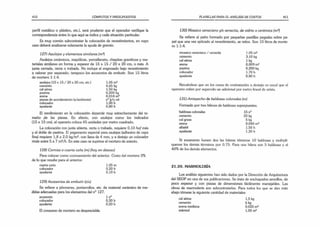 410 CÓMPUTOS Y PRESUPUESTOS
perfil metálico o plástico, etc.), será prudente que el operador verifique la
correspondencia entre lo que aquí se indica y cada situación particular.
Es muy común subcontratar la colocación de revestimientos, en cuyo
caso deberá analizarse solamente la ayuda de gremio.
127) Azulejos y elementos similares (m2
)
Azulejos cerámicos, mayólicas, porcellanato, chapitas graníticas y ma­
teriales similares en forma, y espesor de 15 x 15 / 20 x 20 cm, o más. A
junta cerrada, recta o trabada. No incluye el engrosado bajo revestimiento
a valorar por separado; tampoco los accesorios de embutir. Son 15 litros
de mortero 11:4.
azulejos (15 x 15 / 20 x 20 cm, etc.) 1,05 m2
cemento 4,65 kg
cal aérea 1,50 kg
pastina 0,200 kg
arena 0,014 m3
piezas de acordamiento (s/ambiente) n° £//o mi
colocador 1,00 h
ayudante 0,80 h
El rendimiento en la colocación depende muy estrechamente del ta-
maño .de las piezas. En efecto, con azulejos como los indicados
(15 x 15 cm), el operario coloca 45 unidades por metro cuadrado.
La colocación con junta abierta, recta o trabada, requiere 0,10 hof más
y el doble de pastina. El pegamento especial para azulejos (adhesivo de capa
fina) requiere 1,8 a 2,0 kg/m2. con llana de 4 mm, y a destajo un colocador
rinde entre 5 a 7 m2
/h. En este caso se suprime el mortero de asiento.
128) Cornisa o cuarta caña (m) (hoy en desuso)
Para colocar como coronamiento del anterior. Costo del mortero 3%
de lo que resulte para el anterior.
cuarta caña 1,05 m
colocador 0,20 h
ayudante 0,10 h
129) Accesorios de embutir (c/u)
Se refiere a jaboneras, portarrollos, etc. de material cerámico de me­
didas adecuadas para los elementos del n° 127.
accesorio 1n°
colocador 0,30 h
ayudante 0,20 h
El consumo de mortero es despreciable.
PLANILLAS PARA EL ANÁLISIS DE COSTOS 411
130)Mosaico veneciano y/o venecita, de vidrio o cerámica (m2
)
Se refiere al paño formado por pequeñas pastillas pegadas sobre pa­
pel que una vez aplicado al revestimiento, se retira. Son 10 litros de morte­
ro 1:1:4.
mosaico veneciano / venecita 1.05 m2
cemento 3.10 kg
cal aérea 1 kg
arena 0,009 m3
pastina 0,200 kg
colocador 1,70 h
ayudante 0,80 h
Recuérdese que en los casos de contratación a destajo es usual que el
operario cobre por separado un adicional por metro lineal de arista.
131)Antepecho de baldosas coloradas (m)
V
Formado por tres hileras de baldosas superpuestas.
baldosas coloradas 15 n°
cemento 20 kg
cal grasa 5 kg
arena 0,040 m3
albañil 1,50 h
ayudante 1,20 h
Si solamente fuesen dos las hileras tómense 10 baldosas y multipli­
qúense los demás términos por 0.75. Para una hilera son 5 baldosas y el
40% de los demás elementos.
21.20. MARMOLERÍA
Los análisis siguientes han sido dados por la Dirección de Arquitectura
del SEOP en una de sus publicaciones. Se trata de enchapados sencillos, de
poco espesor y con piezas de dimensiones fácilmente manejables. Las
obras de marmolería son subcontratadas. Para todos los que se dan más
abajo tómese la siguiente cantidad de materiales:
cal aérea 1,5 kg
cemento 6 kg
arena mediana 0,025 m3
mármol 1,00 m2
 