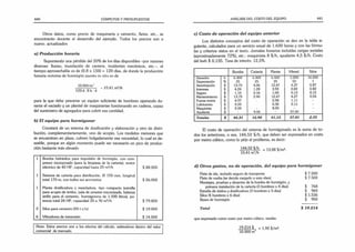 440 CÓMPUTOS Y PRESUPUESTOS
Otros datos, como precio de maquinaria y cemento, fletes, etc., se
encontrarán durante el desarrollo del ejemplo. Todos los precios son a
nuevo, actualizados.
a) Producción horaria
Suponiendo una pérdida del 20% de los días disponibles -por razones
diversas: lluvias, inundación de cantera, incidentes mecánicos, etc.-, el
tiempo aprovechable es de (0.8 x 150) = 120 días, de donde la producción
horaria mínima de hormigón puesto in situ es de
-1
-
0 0.
00-
rn.... io.41 m3
/h
120d .8 h d
para la que debe preverse un equipo suficiente de hombres operando du­
rante el vaciado y un plantel de maquinarias funcionando en cadena, capaz
del suministro de agregados para cubrir esa cantidad.
b) El equipo para horm igonar
Constará de un sistema de dosificación y elaboración y otro de distri­
bución; complementariamente, uno de acopio. Los modelos menores que
se encuentran en plaza, cubren holgadamente esa necesidad, lo cual es de­
seable, porque en algún momento puede ser necesario un pico de produc­
ción bastante más elevado
1 Bomba hidráulica para impulsión de hormigón, con com­
presor incorporado (para la limpieza de la cañería), motor
eléctrico de 40 HP, capacidad hasta 20 m3
/h $ 88.000
1 Sistema de cañería para distribución. 0 150 mm, longitud
total 170 m, con todos sus accesorios $ 26.000
1 Planta dosificadora y mezcladora, tipo compacto (estrella
para acopio de áridos, pala de arrastre mecanizada, balanza
sinfín para el cemento, hormigonera de 1.000 litros), po­
tencia total 24 HP. capacidad 25 a 30 mVh $ 79.800
2 Silos para cemento (50 t c/u) $ 19.000
6 Vibradores de inmersión $ 14.000
Nota: Estos precios son a los efectos del cálculo, estimativos dentro del valor
comercial de mercado.
ANÁLISIS DEL COSTO DEL EQUIPO 441
c) Costo de operación del equipo ante rio r
Los distintos conceptos del costo de operación se dan en la tabla si­
guiente, calculados para un servicio anual de 1.600 horas y con las fórmu­
las y criterios vistos en el texto. Jornales horarios incluidas cargas sociales
(aproximadamente 72%), etc.: maquinista 8 $/h, ayudante 4,5 $/h. Costo
del kwh $ 0,135. Tasa de interés: 12,5%.
Bomba Cañería Planta Vibrad. Silos
Duración h 6.400 6.400 6.400 3.200 16.000
Depreciación % 25 25 25 50 1
Amortización $ 13,75 4,06 12,47 4.37 0,87
Intereses $ 4.24 1.28 3,93 0,82 0,82
Seguro $ 1,10 0.16 1,00 0,13 0,12
Mantenimiento $ 13,75 2.40 12,47 4.27 0,54
Fuerza motriz $ 4.97 2,98 1.11 -
Lubricantes $ 0,50 0,30 0.11 -
Maquinista $ 8,00 - 8,00 - -
Ayudante $ - 9.00 - 27.00 -
Totales $ 46,31 16,90 41,15 37,81 2,35
El costo de operación del sistema de hormigonado es la suma de to­
dos los anteriores, o sea, 144,52 $/h, que deben ser expresados en costo
por metro cúbico, como lo pide el problema, es decir:
144,52_
|/h_ = 13 88 $/m3_
10,41 m Ai
d) O tros gastos, no de operación, del equipo para horm igonar
Flete de ida, incluido seguro de transporte $ 7.500
Flete de vuelta (sedecide cargarlo a esta obra) $ 7.500
Montajes, pruebas y desarme de la bomba de hormigón, y
primera instalación de la cañería (3 hombres x 4 días) $ 768
Estrella de áridos ydosificadora (3 hombres x 5 días) $ 960
Silos (4 hombres x 6 días) $ 1.536
Bases de hormigón $ 950
Total $ 19.214
que expresado como costo por metro cúbico, resulta:
 