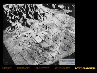 TOWNPLANNINGHISTORY GEOGRAPHY ARCHITECT’S LE CORBUSIER
 