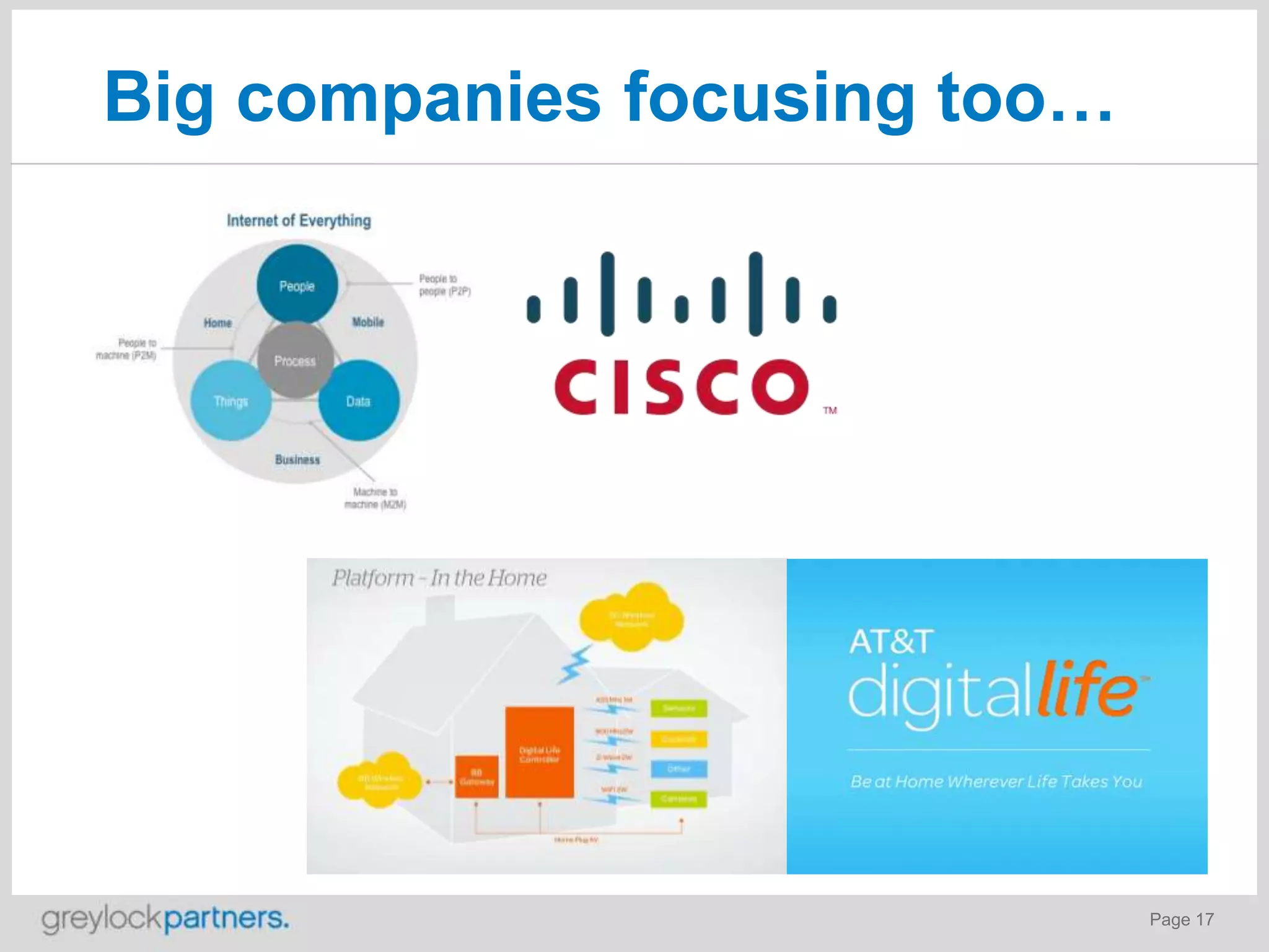 Big companies focusing too…

Page 17

 