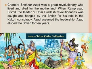 Chandra shekhar Azad - Story Books | PPTX
