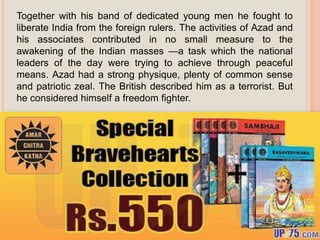 Chandra shekhar Azad - Story Books | PPTX