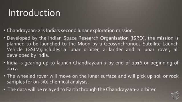 Chandrayaan ppt image