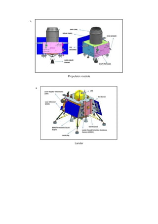 
Propulsion module

Lander
 