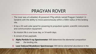 Pragyan Rover Solar Panel Image Chandryan 2 : The Indian Orbiter | PPTX