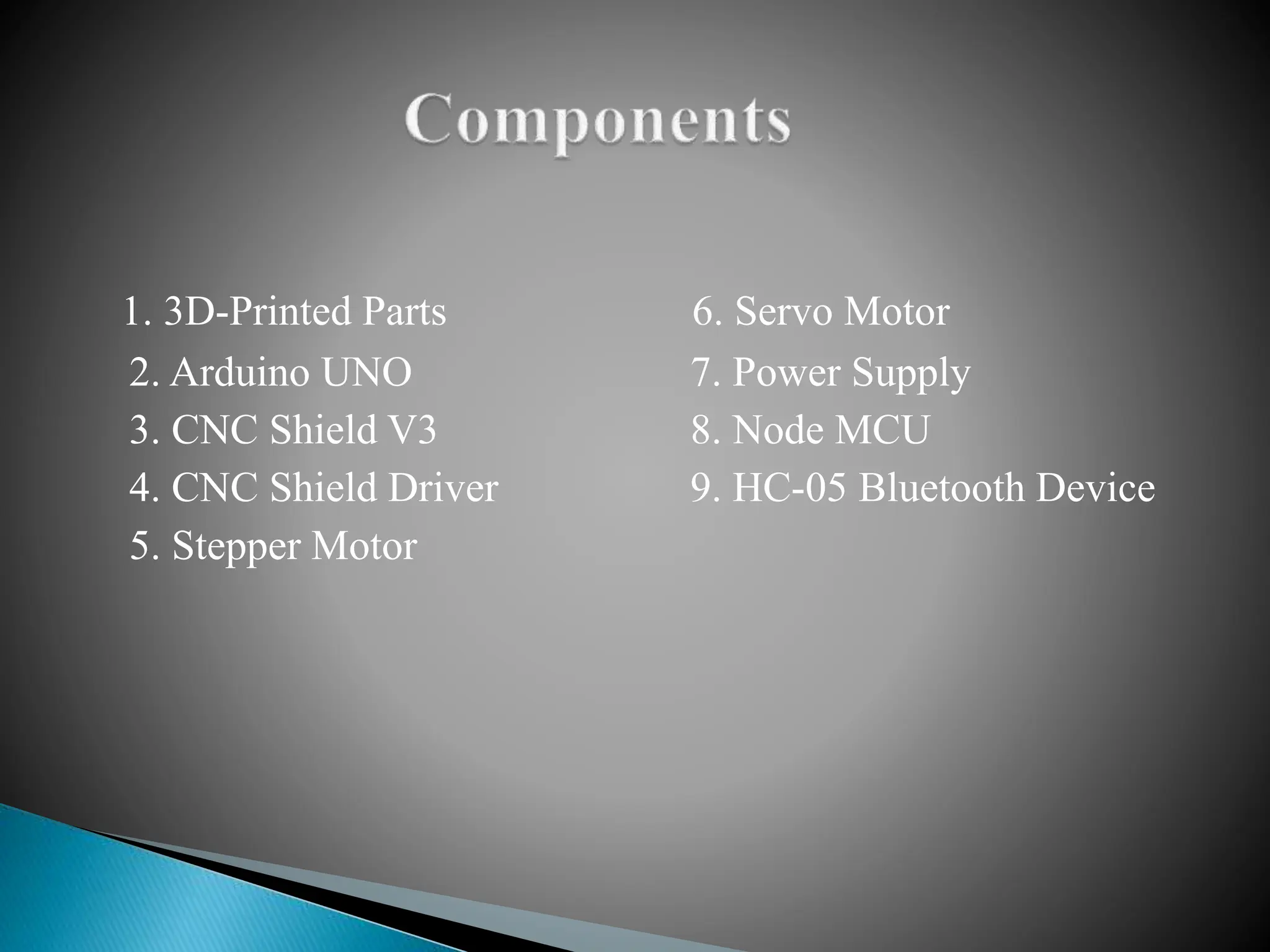 A project presentation on the topic mini cnc | PPT