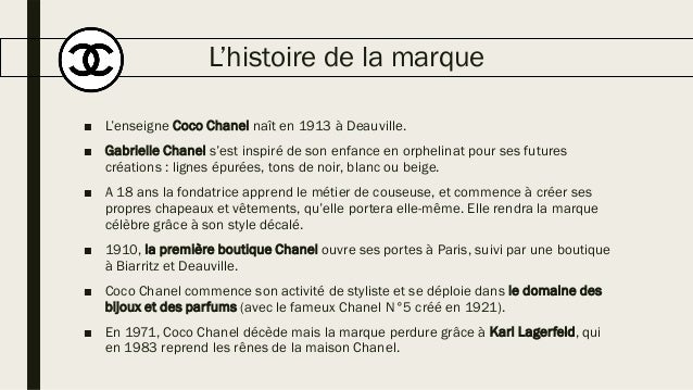 Chanel, étude de produit chanel numéro 5