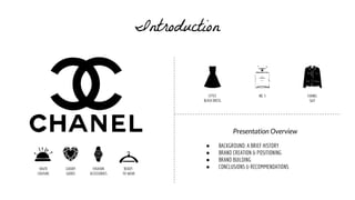 Introduction
● BACKGROUND: A BRIEF HISTORY
● BRAND CREATION & POSITIONING
● BRAND BUILDING
● CONCLUSIONS & RECOMMENDATIONS...