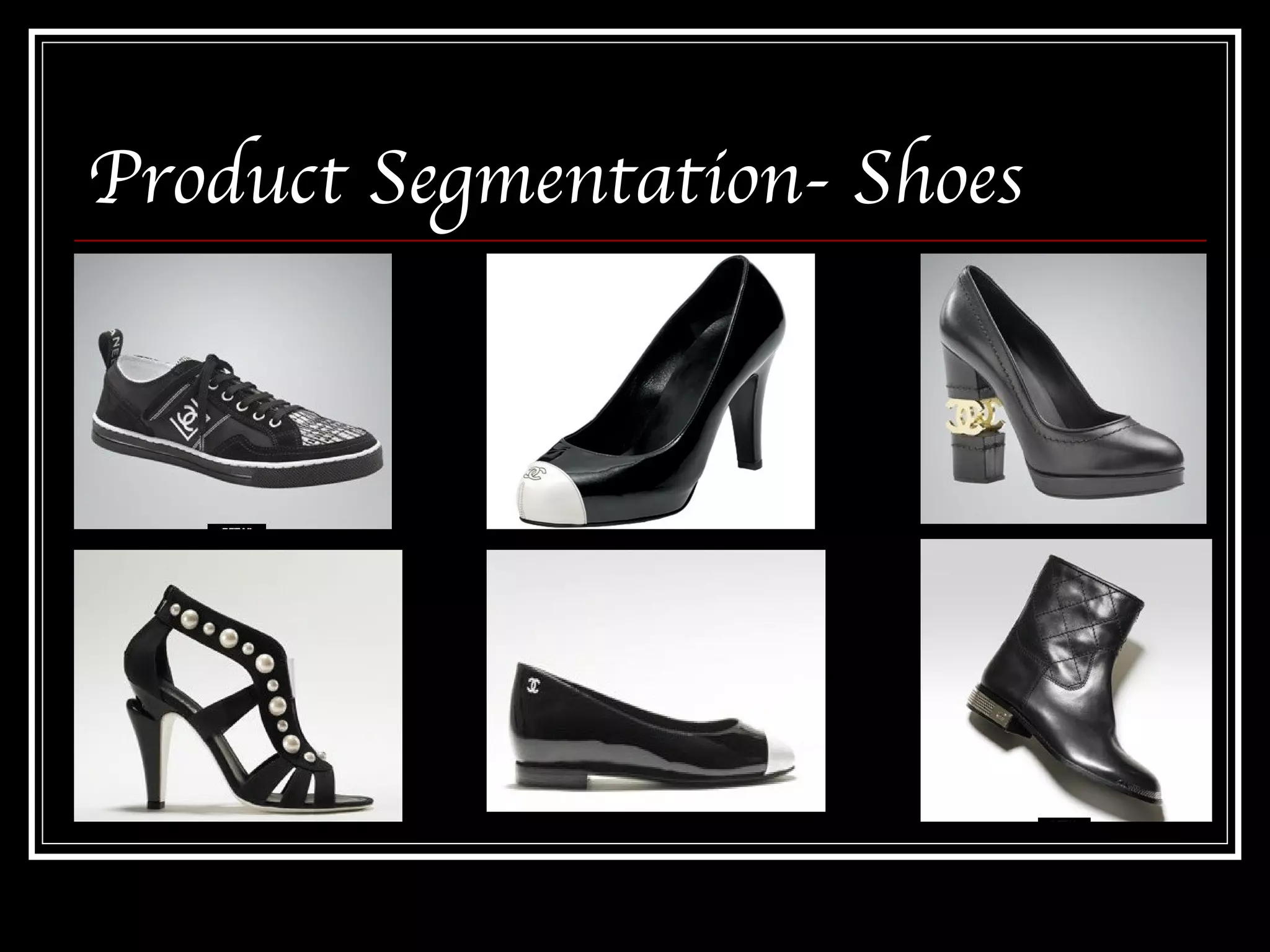 Product Segmentation- Shoes 