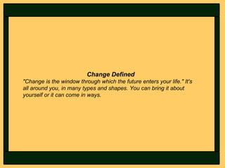Change Management PPT