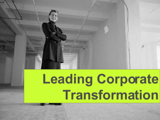 Leading Corporate Transformation 