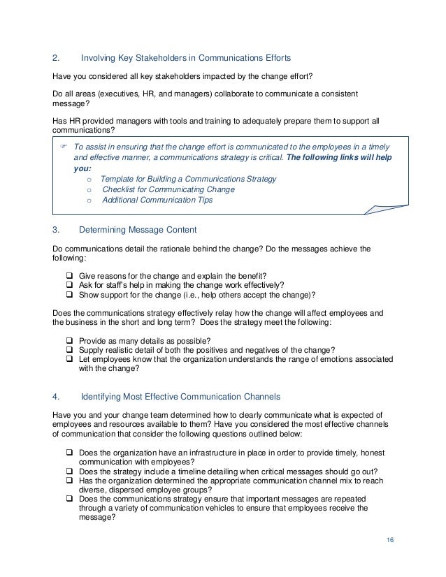 Change managementleadershipguide