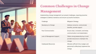 Ultimate Change management process Guide | PDF
