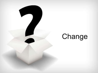 Change
 