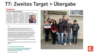 T7: Zweites Target + Übergabe
 