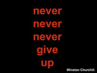 …of what you want to be