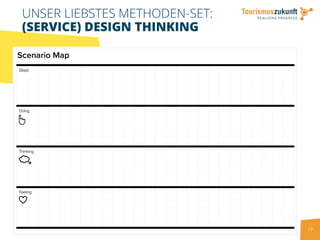 17
UNSER LIEBSTES METHODEN-SET:
(SERVICE) DESIGN THINKING
 