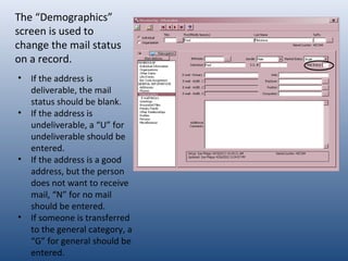 Tutorial - Change of Address | PPT