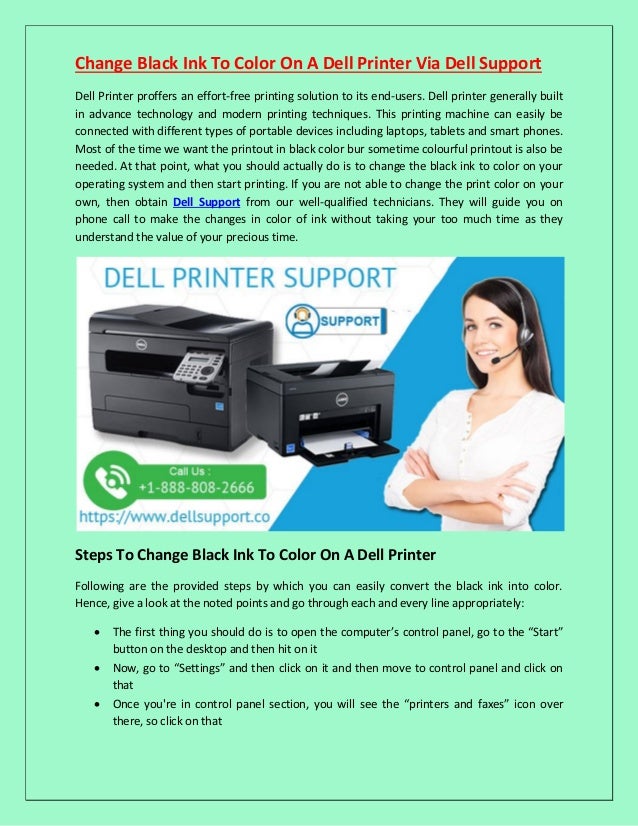 dell printer ink