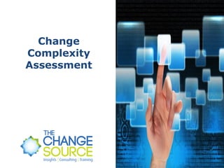 Change
Complexity
Assessment

 
