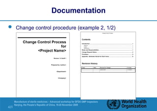 Pharmaceuticals Change Control power point.ppt